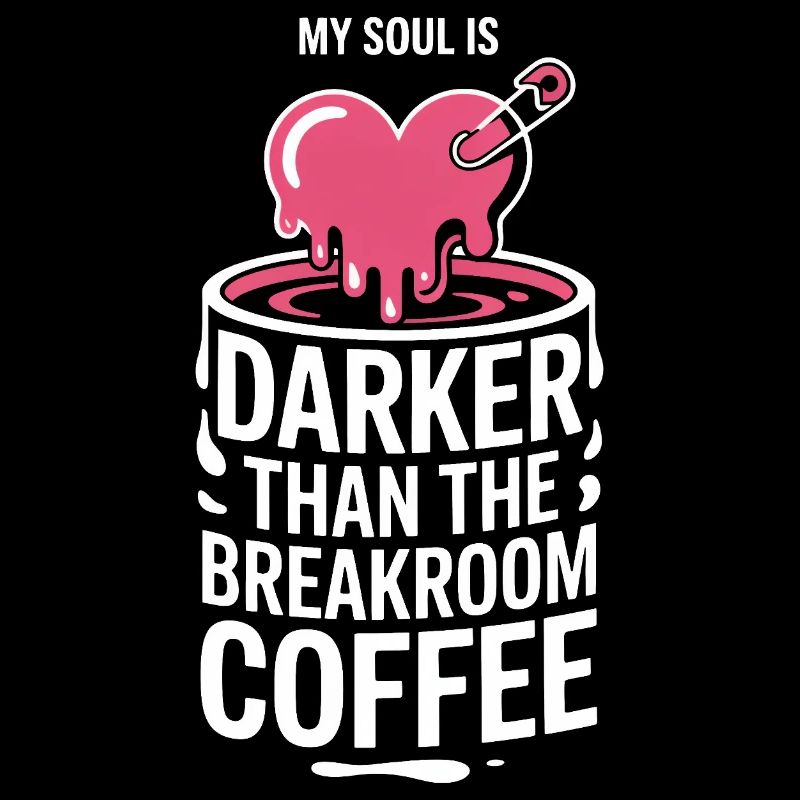 Plus sombre que le café de la salle de pause