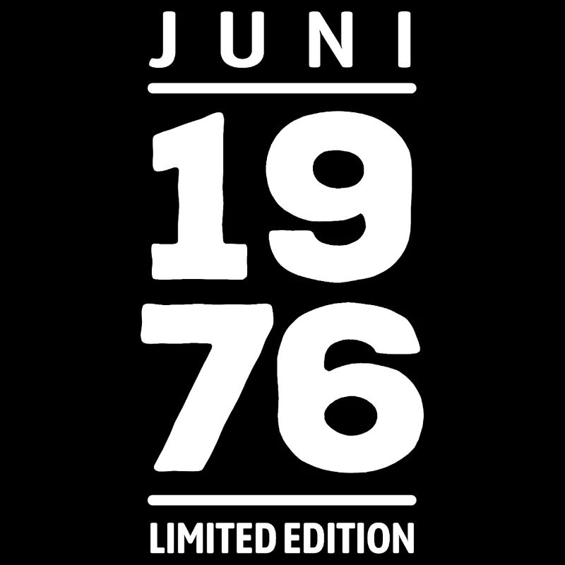 Limited Edition Juni 1976 Geburtstag Geschenk