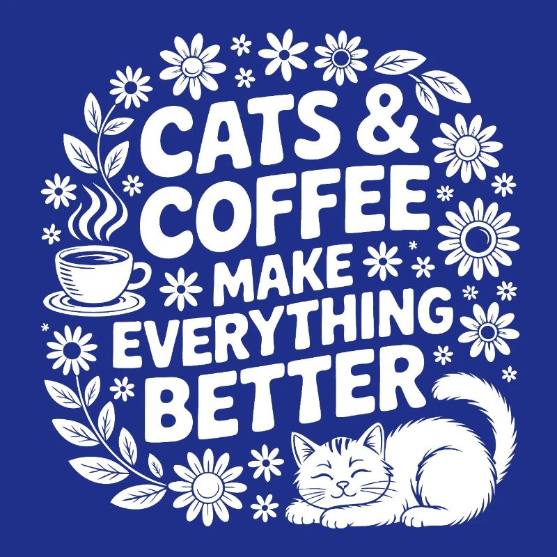 Cat and coffee is all I need