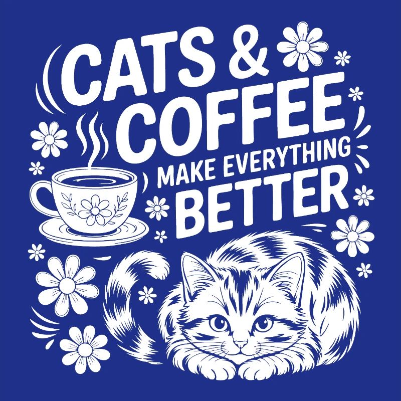 Cat and coffee is all I need