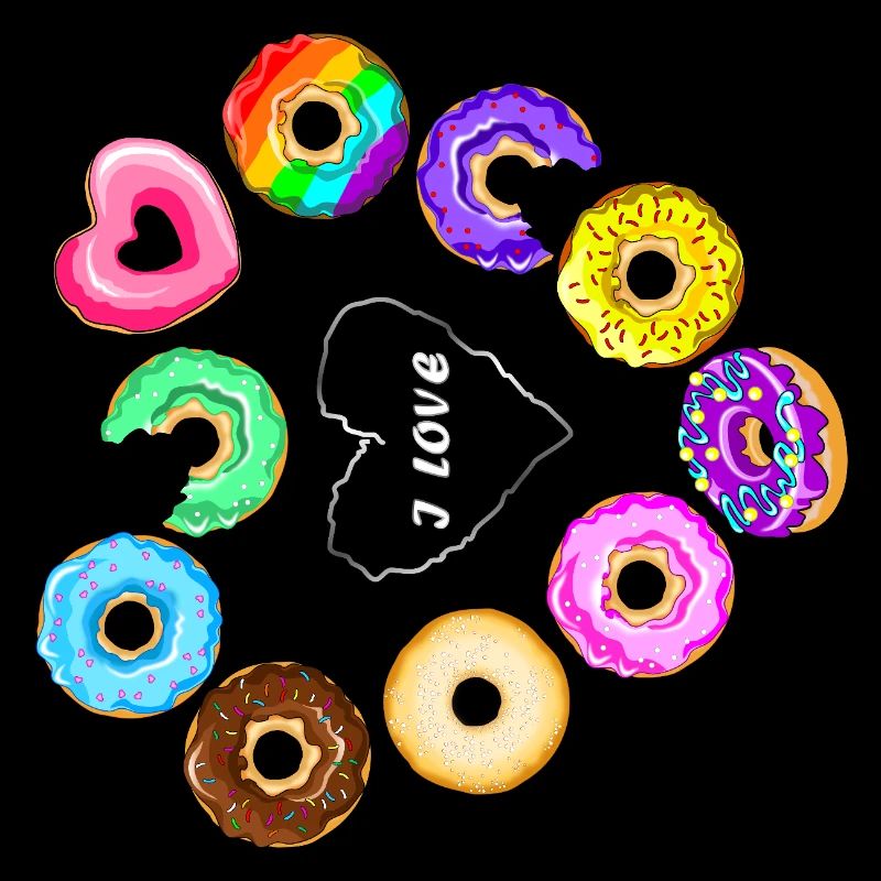 Ich liebe Donuts
