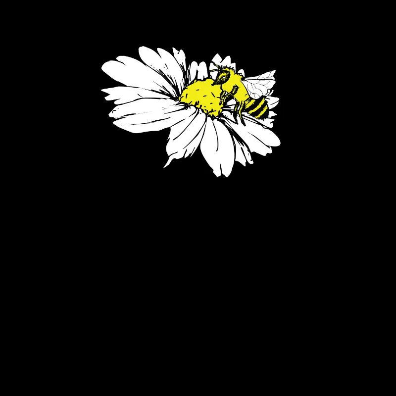 Bee Blossom Honey Bee Chamomile Daisies