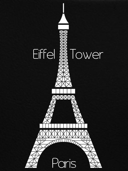Eiffel Tower (dark)