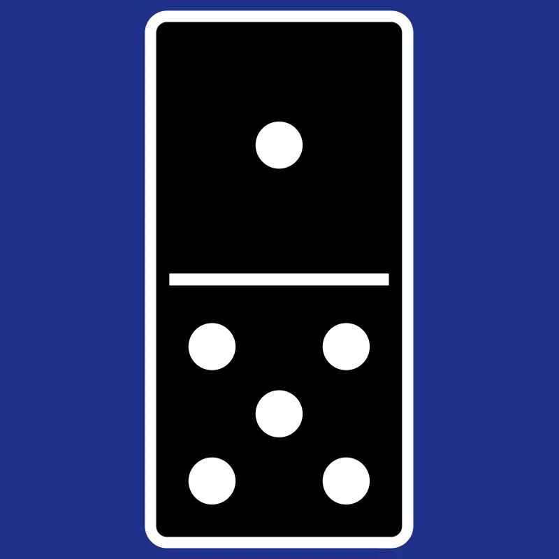 DOMINO STONE 1: 5 - VARIABLE COLOR - VECTOR DESIGN!