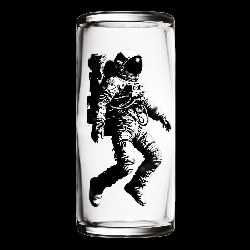 Astronaut in glass