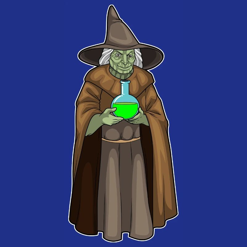 Witch Halloween Magic Potion