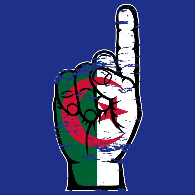 Drapeau de l’Algérie numéro 1 utilisé