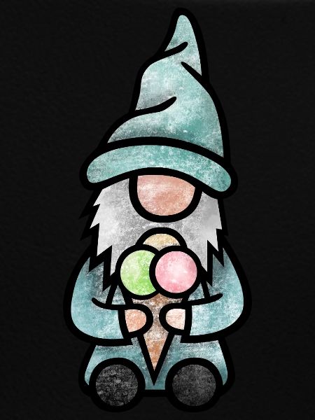 Wichtel mit Eis
