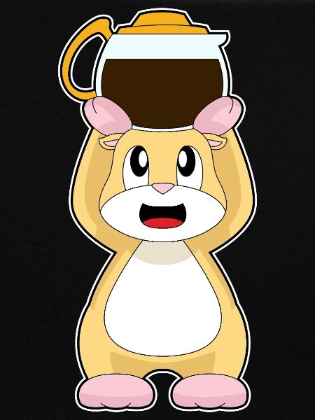 Hamster Coffee Coffee Pot