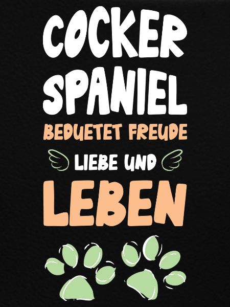 Cocker Spaniel Lebensfreude