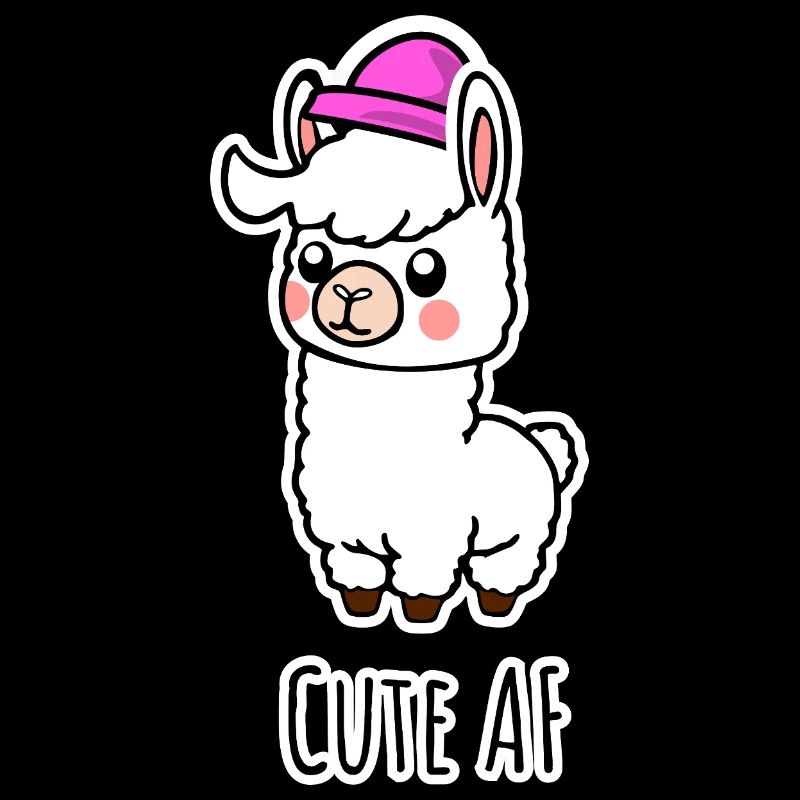 Cute AF Llama Baby or Alpaca