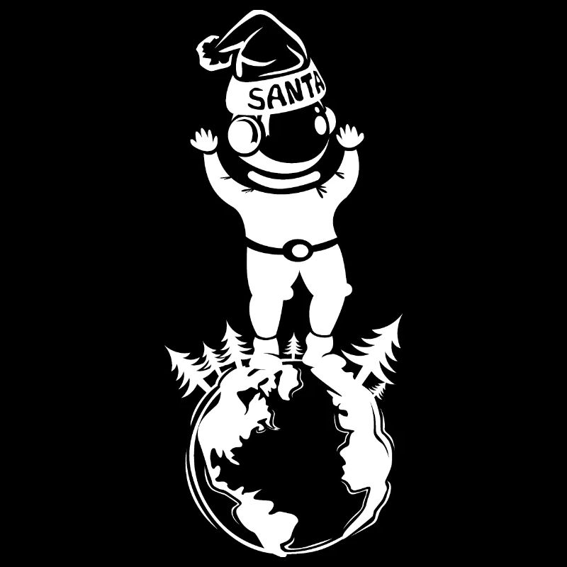 Astronaute Terre Planète Noël Noël cosmos Monde