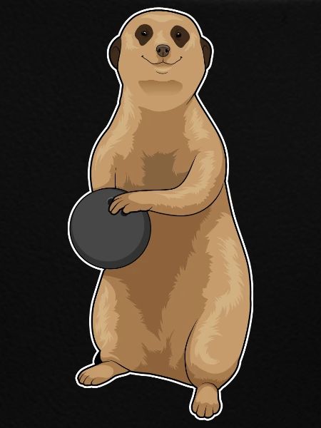 Erdmännchen Bowling Bowlingkugel