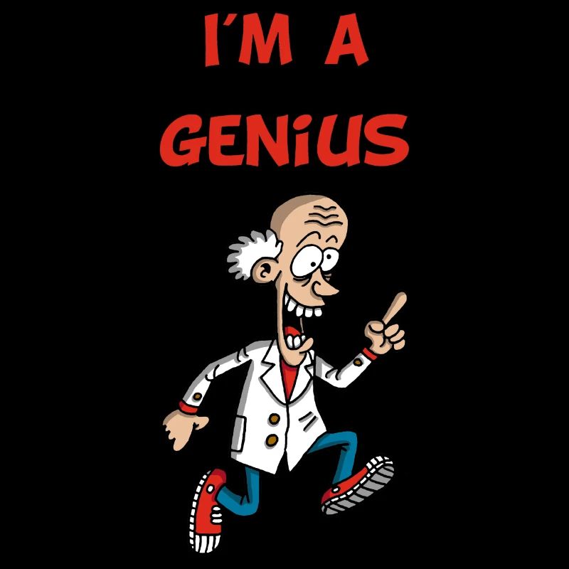 Ich bin ein Genie (Englisch)