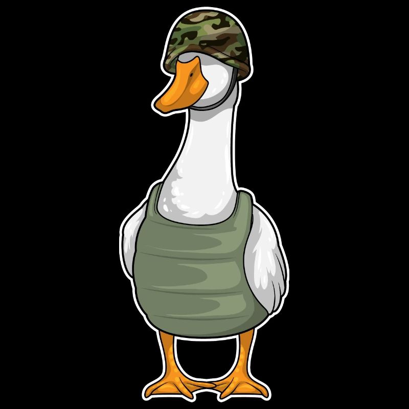 Duck Soldier Helmet