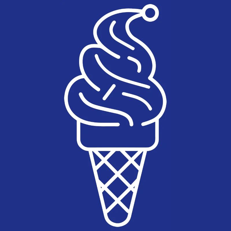 Cornet de crème glacée Dessin