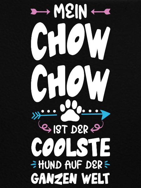 chow chow hund spruch