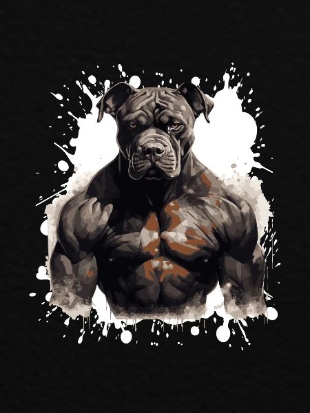 Dog muscles