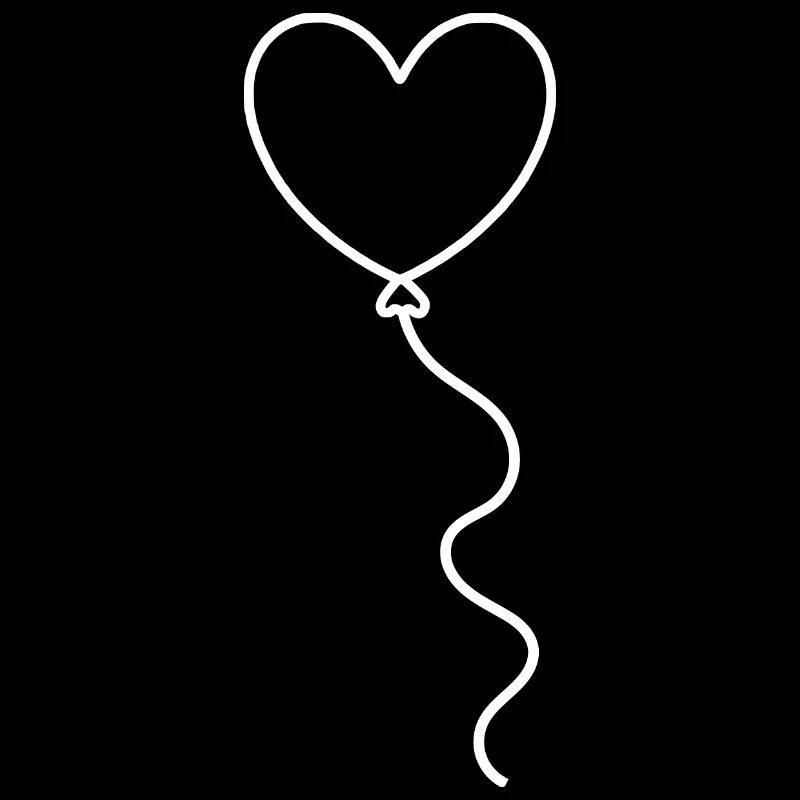 coeur blanc cadeau saint valentin