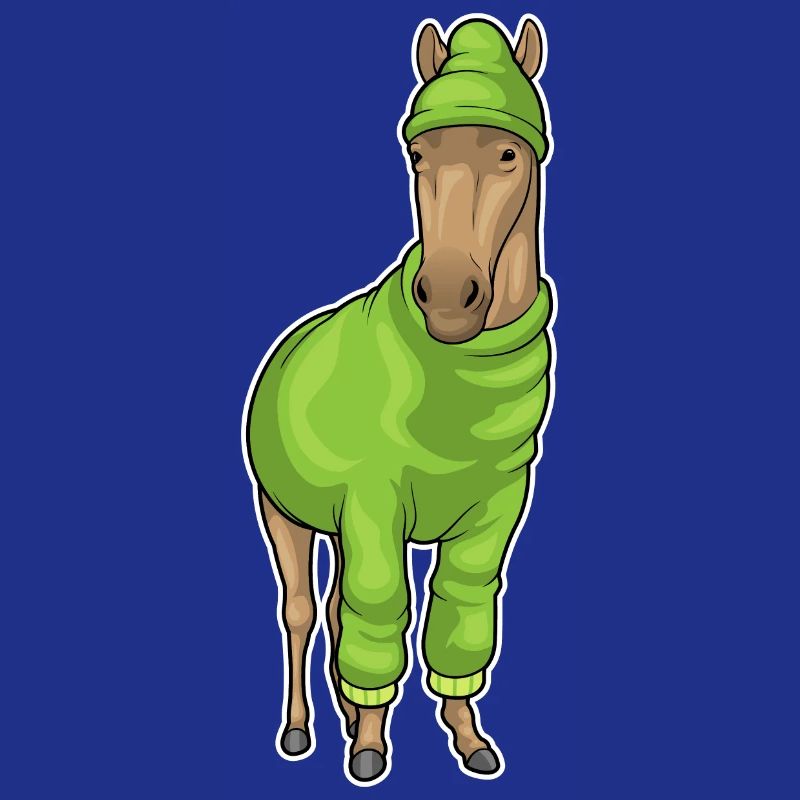 Bonnet de pull pour cheval