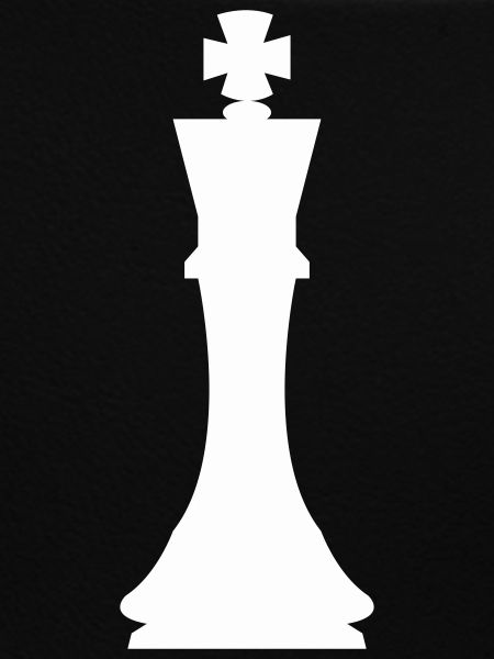 Chess piece king