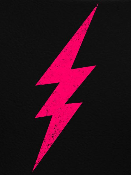 Neon Flash Illustrative Graphic