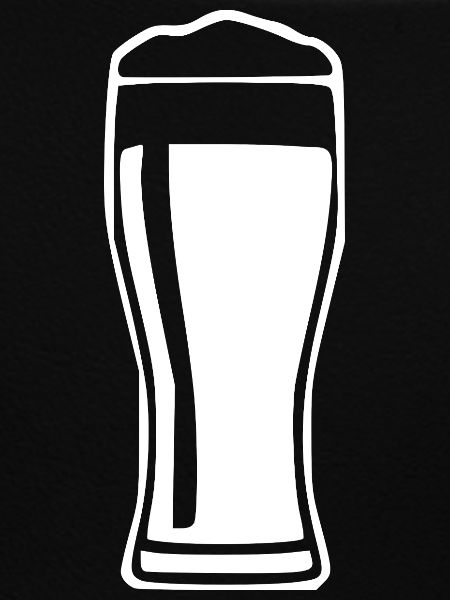 Glas Bier Bierglas Geschenk Biertrinker 