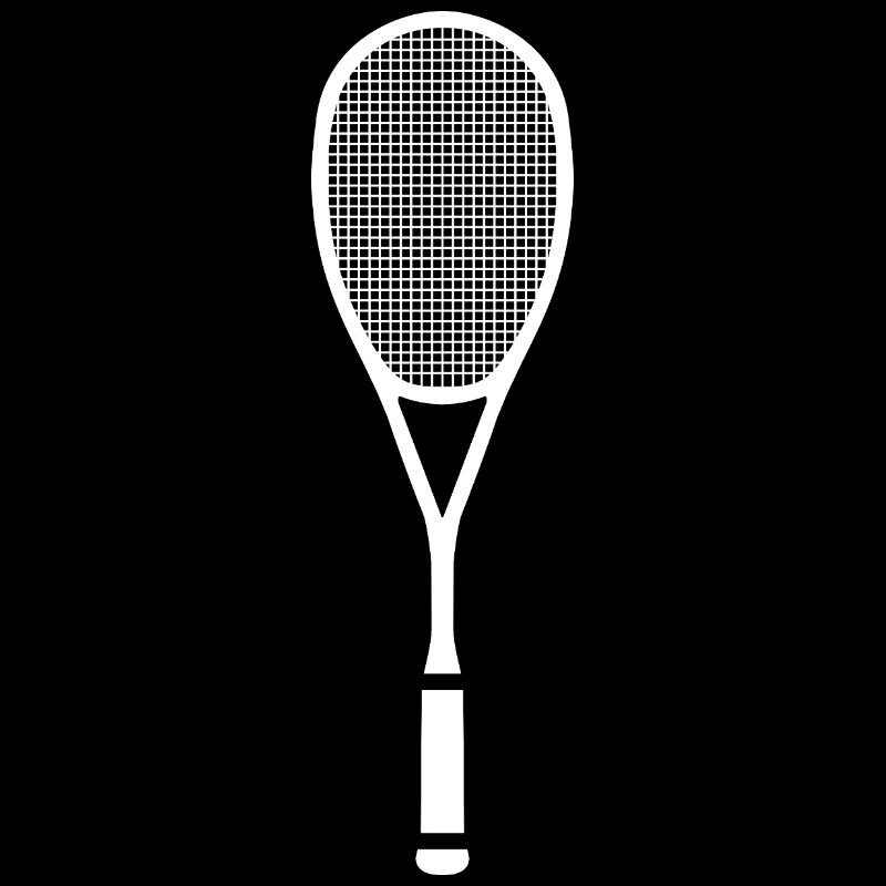 Raquette de Tennis Squash Split White