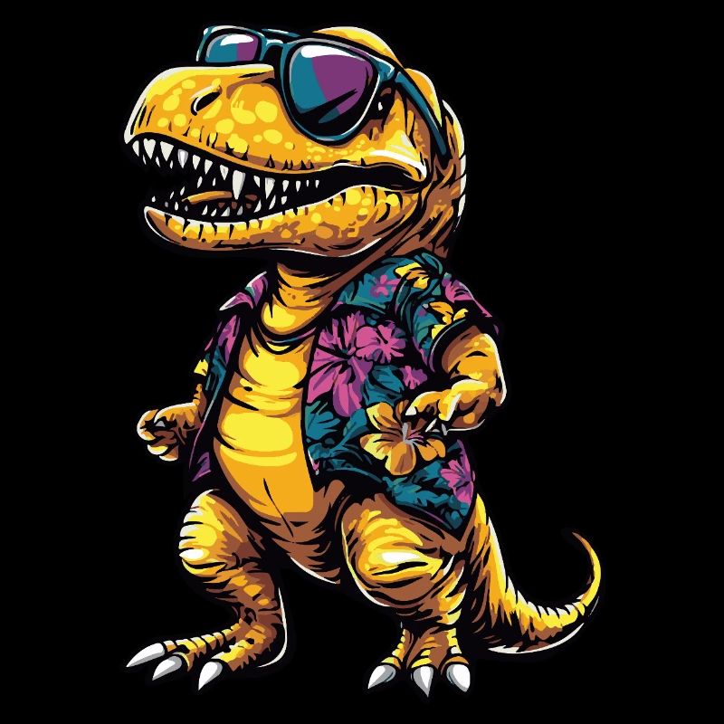 Dinosaur T-Rex Cool Summer