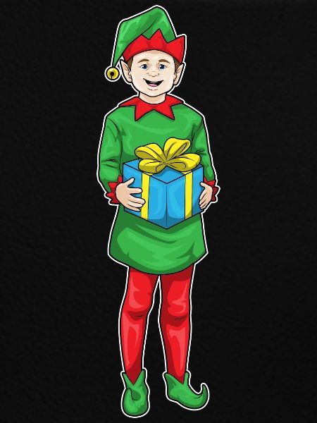 Elf Christmas Package