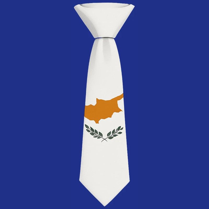 Cravate chypriote – Conception du drapeau