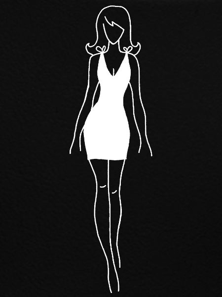 Das weiße Kleid