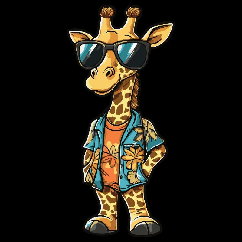 Giraffe Cool Sommer