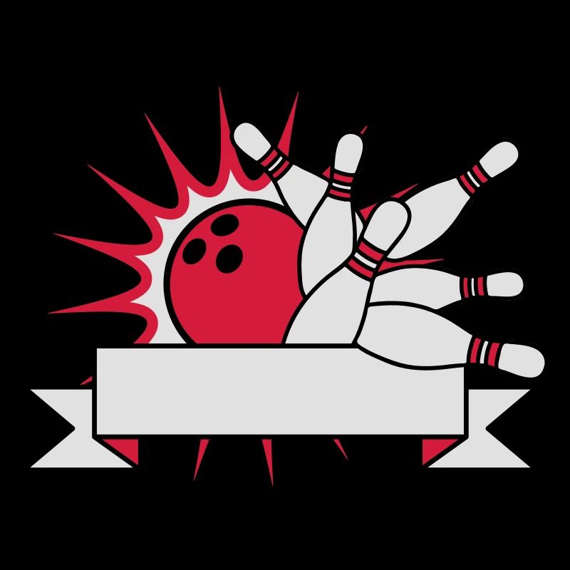 banner text field write name blank area bowling pi