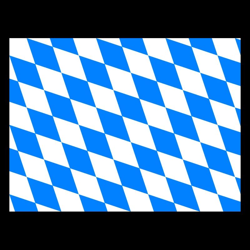 Bayern Bavarian Bavaria flag diamonds check