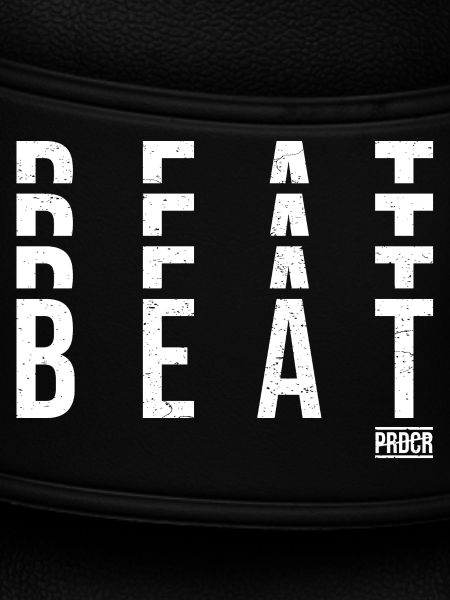 Beats Vertikale Typografie
