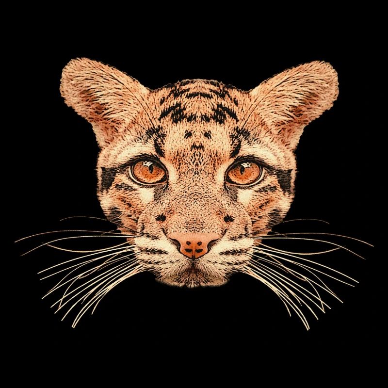 Big cats outfit, clouded leopard, big cat