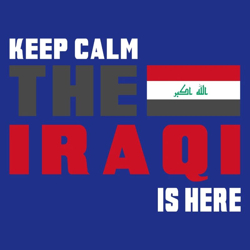 Drapeau Irak Keep Calm