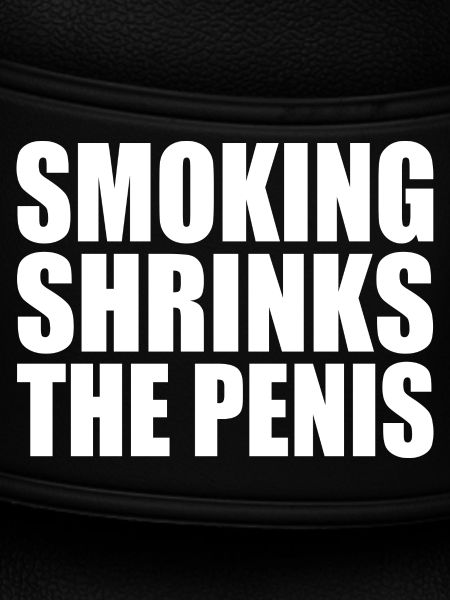 Smoking shrinks the penis