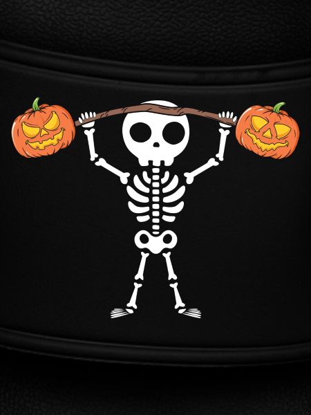 Halloween Skeleton Pumpkin