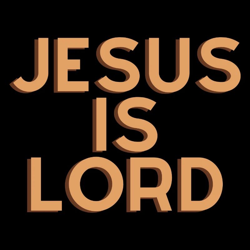 Jesus ist Herr - Christliches Zitat