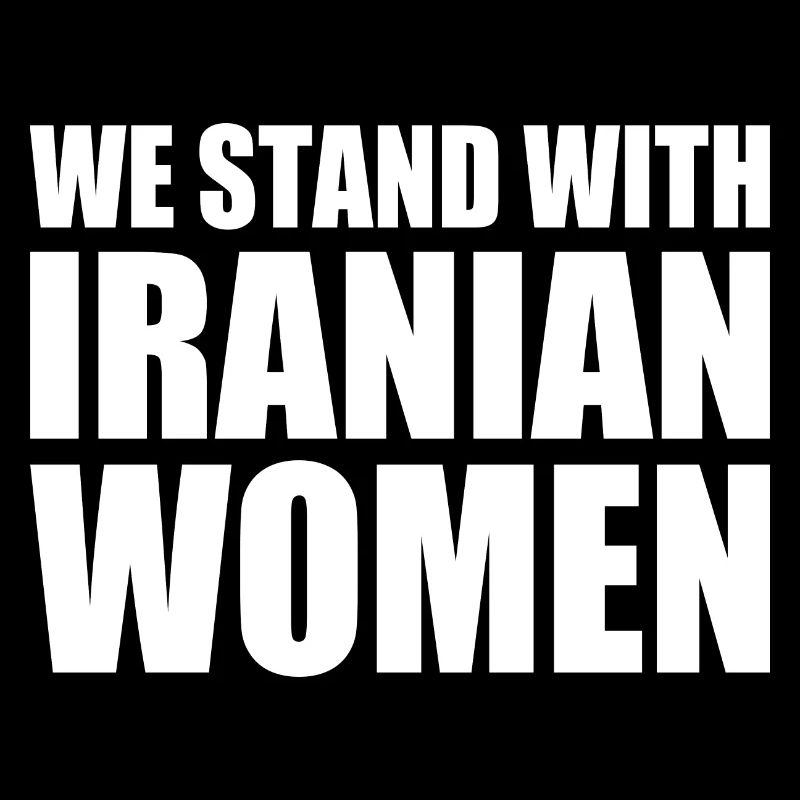 We stand with iranian women