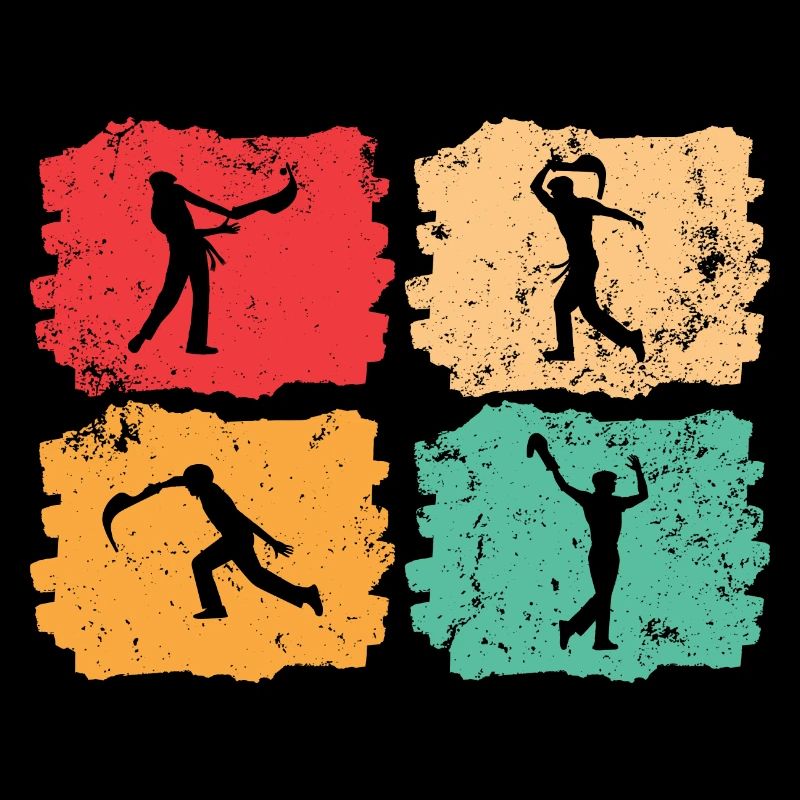 Pelote basque vintage retro