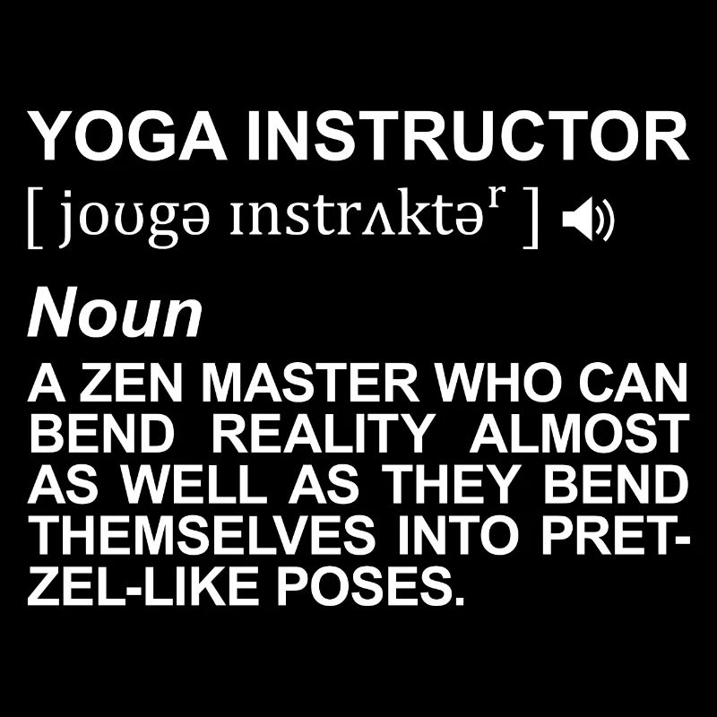 Yoga Teacher Definition