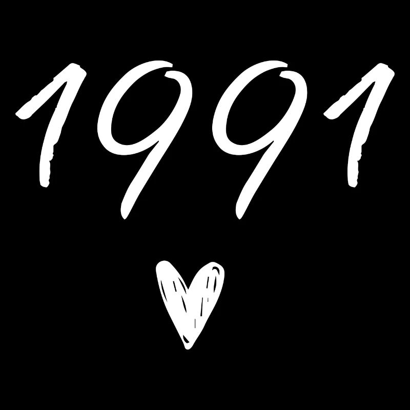 1991 coeur anniversaire