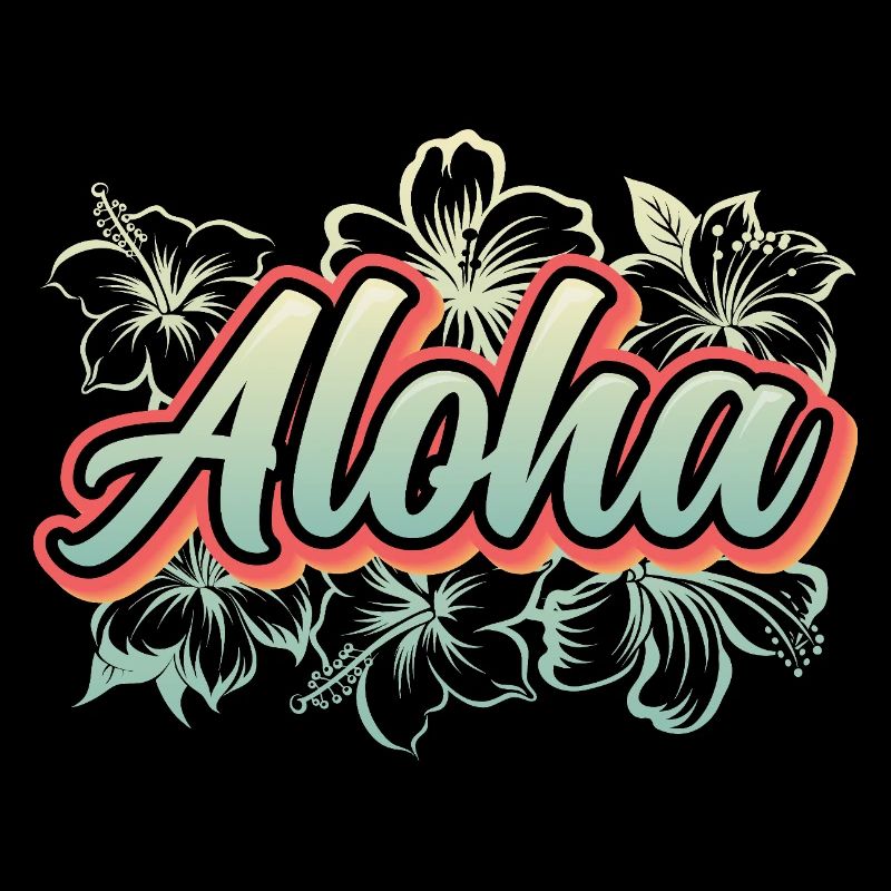 Aloha Urlaub Hawaii Geschenk