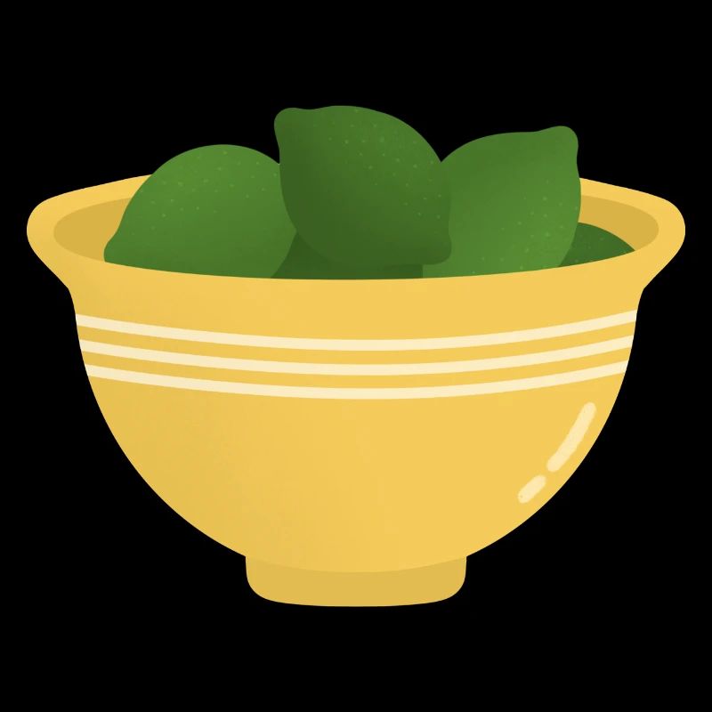 Bol de citrons verts