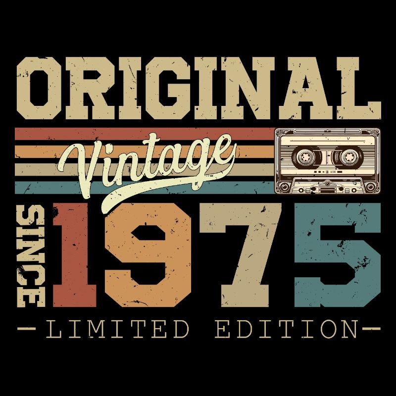 Vintage 1975 Édition Originale Limitée