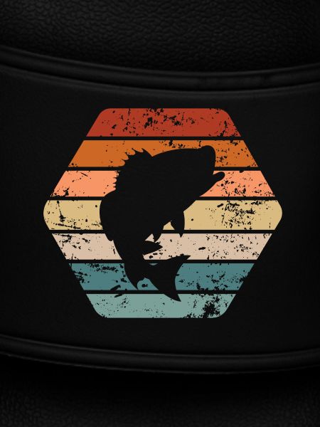 Fish Retro Silhouette - Angler