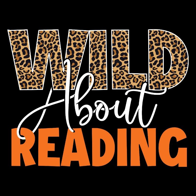 Wild About Reading Jungle Animal Book Lover Gift